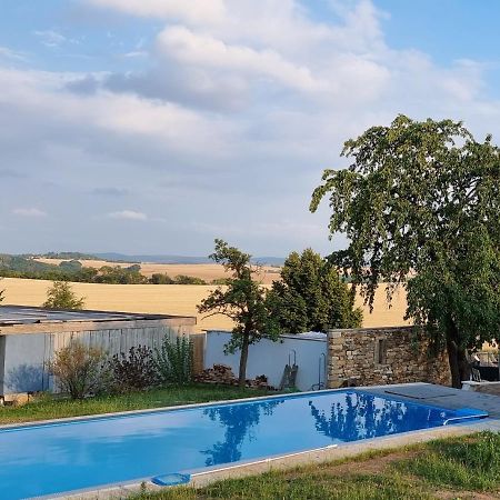 Alte Scheune Rietzschelhof Muglitztal Exteriör bild