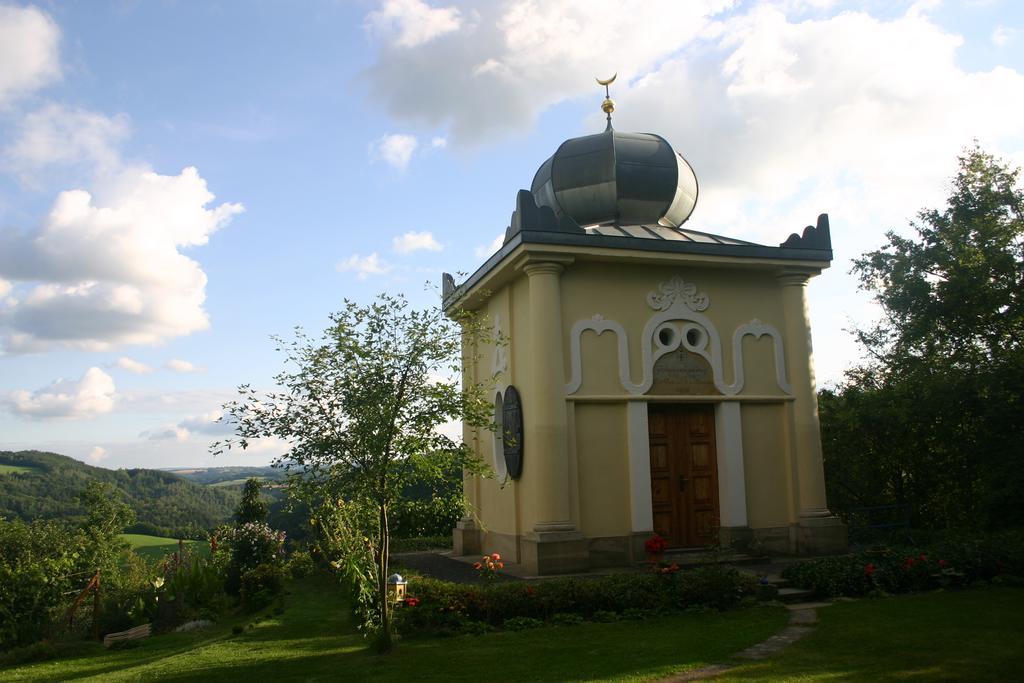 Alte Scheune Rietzschelhof Muglitztal Exteriör bild