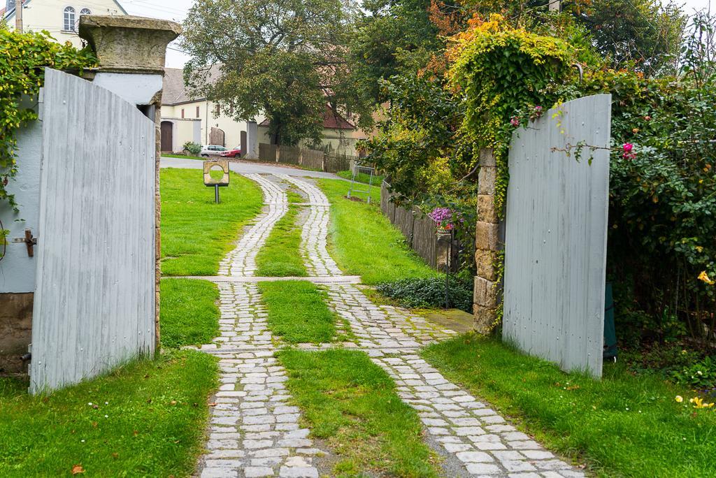 Alte Scheune Rietzschelhof Muglitztal Exteriör bild