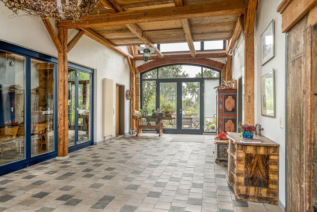 Alte Scheune Rietzschelhof Muglitztal Exteriör bild