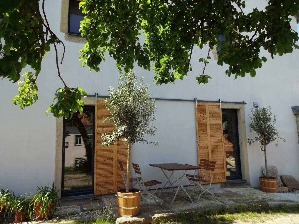 Alte Scheune Rietzschelhof Muglitztal Exteriör bild