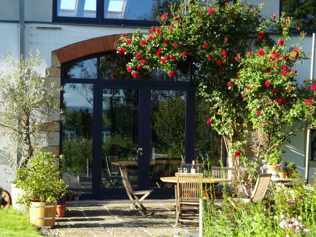 Alte Scheune Rietzschelhof Muglitztal Exteriör bild